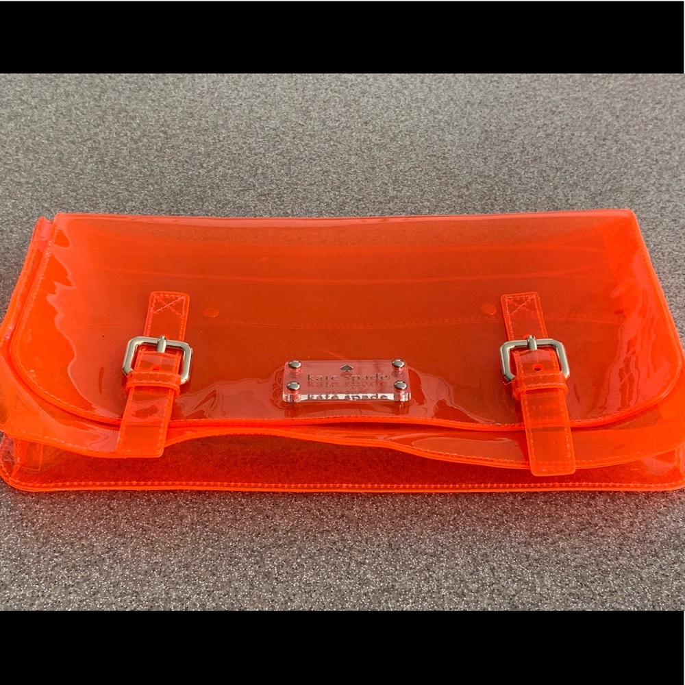 Kate Spade Plastic Clutch